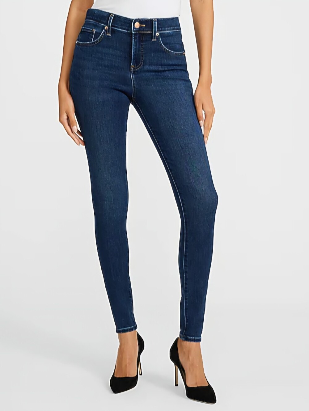 Express Dark Blue Skinny Jeans for Women